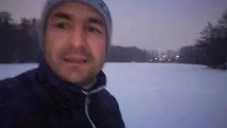 04.01.2020 зимний рыбалка. Проверка толщина лёд прочности перед рыбалке