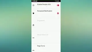 Redmi 8A Always On Display Setting