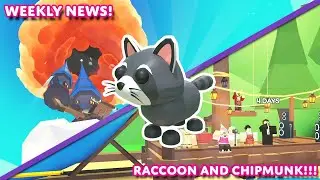 🦝 RACOON AND CHIPMUNK?? 🙀 and a strange countdown? 🤔 Weekly News! 📰 Adopt Me on Roblox!