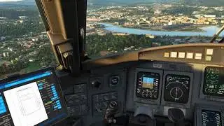 Microsoft Flight Simulator 2020 CRJ 700 Aerosoft LANDING (LECO CORUÑA)