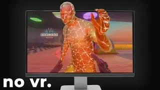 Playing Through BONELAB Without VR