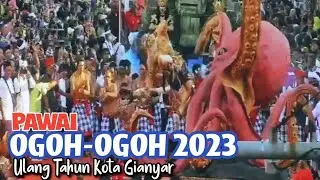 Pawai Ogoh-Ogoh HUT Kota Gianyar hari ini