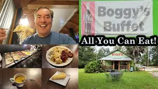 Travel Guide for Best Beach Food: Restaurant Review Video of Boggy’s Southern Food Buffet