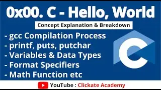 Introduction to C Language (GCC, Printf, Puts, Putchar) | 0x00. C - Hello, World