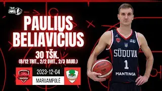 Pauliaus Beliavičiaus 30 taškų per rungtynes su „Perlu“