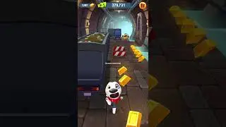Talking Tom Gold Run-Talking Hank vs Roy Raccoon#shorts#talkingtomgoldrun