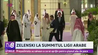 Zelenski la summitul Ligii Arabe. Președintele ucrainean a cerut sprijin pentru planul său de pace
