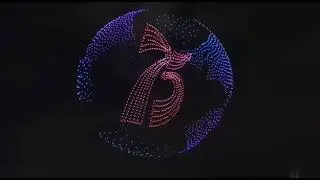шоу дронов в Санкт - Петербурге