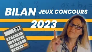 CONCOURISTE : l'heure du BILAN