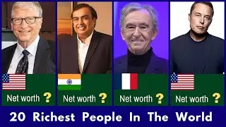 20 Richest People In The World |Richest People In The World 2023| 28 September 2023