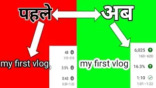 My first vlog || My first vlog viral kaise kare | Tips for new youtubers