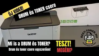 Hl1110e nyomtató TN1030 toner csere #nyomtató #toner #kellékanyag #patron #besttoner