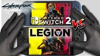 Cyberpunk 2077 Ultimate Edition | Nintendo Switch 2 vs Lenovo Legion Go | Gameplay Comparison