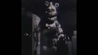 Nightmare Fredbear edit (Song CRAZY HAMBURGUER) #fnaf #edit #fnaf4 #freadbear