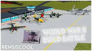 Build Battle World War II Roblox Plane Crazy