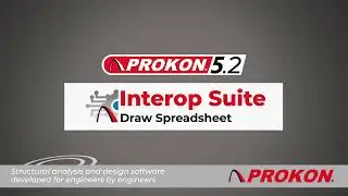PROKON Interop: Draw Spreadsheet