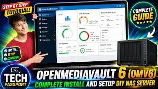 Mastering OMV6 Ultimate Setup Tutorial for OpenMediaVault 6 On Proxmox VM | Unlock the Power of OMV6