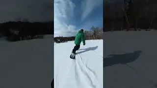 Buttering around on my new Libtech Box Knife Snowboard