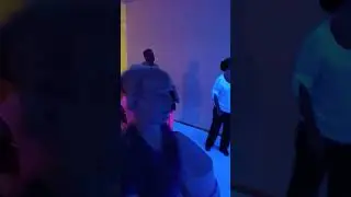 Мяч послушно долетел и поздоровался с кеглями :)