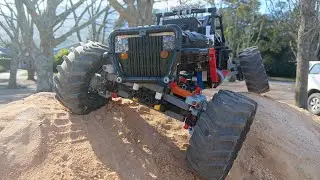 Lego RC Jeep CJ7 Rock Crawler