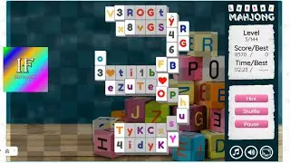 Letter Mahjong shorts #ifedutainment #gameshorts #shortsvideo #kidsgames