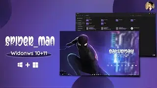 Spider Man Theme With Desktop    Windows 11+10 Theme
