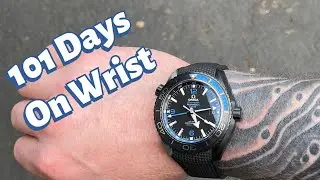 101 Days on Wrist With The Omega Deep Black Planet Ocean | My Thoughts and Feelings