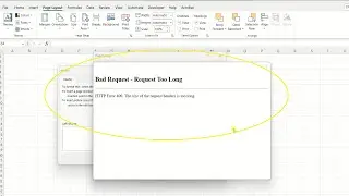Bad Request Too long  or Http Error 400 in excel and word| rean khmer computer