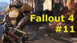 Fallout 4 прохождение #  11 избиение в пустоши (модифицировал оружие)