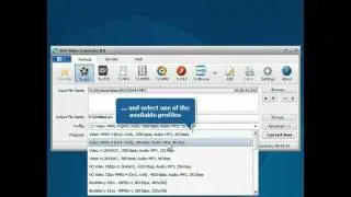 How to convert video to AVI using AVS Video Converter?