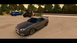 Car Parking Multiplayer nissan skyline r34  nismo 1695HP full coin bodykit Design by (The Bo$$ 88)