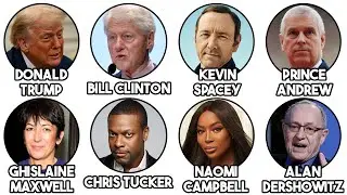 Every Celebrity on the Epstein List Explained