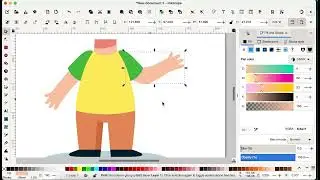 (PPKM) Download contoh gambar dari freepik, lalu edit di Inkscape