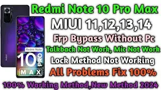REDMI NOTE 10 PRO MAX FRP BYPASS WITHOUT PC/GSM DEVIL/NEW TRICK 2024/ALL MIUI 12,13,14/100%WORKTRICK