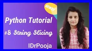 PythonTutorial | #8 Python String Access Slicing | Python for beginners