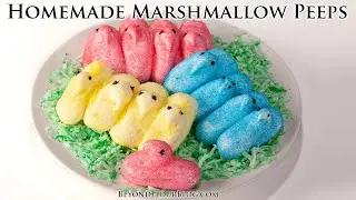 Homemade Marshmallow Peeps