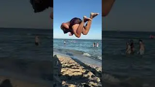 Standing Full on Sand