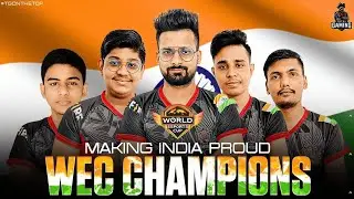 [ REWIND ] TOTAL GAMING WINNER OF WEC WORLD ESPORTS CUP | TG WON WEC | INDIA TODAY GAMING TOURNAMENT