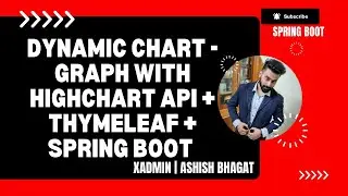 How to Create Dynamic Chart - Graph  with HighChart Api  + Thymeleaf + Spring Boot with Full Code