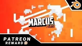 Blender Intro Template - MarcusPlayz - Patreon reward