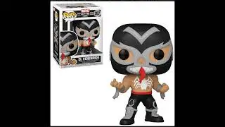 Marvel Luchadores El Venenoide Venom Pop! Vinyl Figure