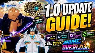 Anime Overload 1.0 UPDATE GUIDE + ALL CODES! | Units, Marco & Changes