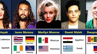 100 Celebrities Whose Ethnicity You Didn't Know