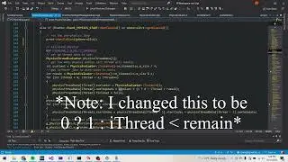 Multi-Threaded Physics Engine Demo