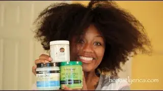 Testing 3 Deep Conditioners: Texture My Way, My Honey Child and Aunt Jackie's