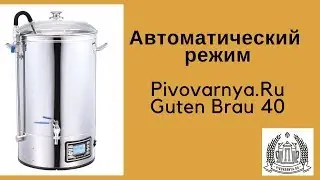 Программирование в автоматическом режиме Pivovarnya.ru Guten Brau 40