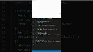How to Send SMS with Node.js - Tutorial