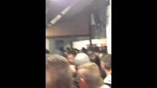 Man city fans at West Ham