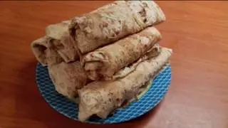 Homemade low calorie shawarma