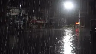 🎧 Rain & Thunder Sounds at Night for Sleeping |  Relax, Study, Reduce Stress